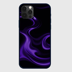 Чехол для iPhone 12 Pro Max The color is purple, цвет: 3D-черный