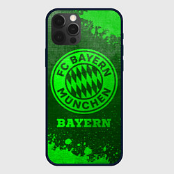 Чехол iPhone 12 Pro Max Bayern - green gradient