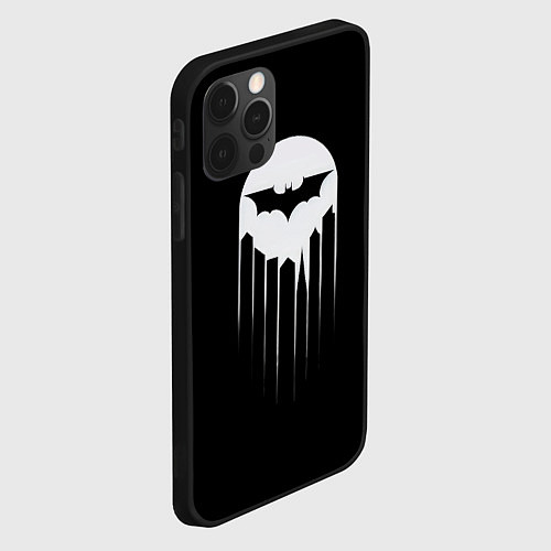 Чехол iPhone 12 Pro Max Тень Готэма / 3D-Черный – фото 2