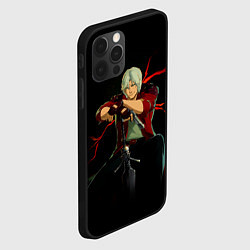 Чехол для iPhone 12 Pro Max Дьявол может плакать - Dmc данте на чиле, цвет: 3D-черный — фото 2