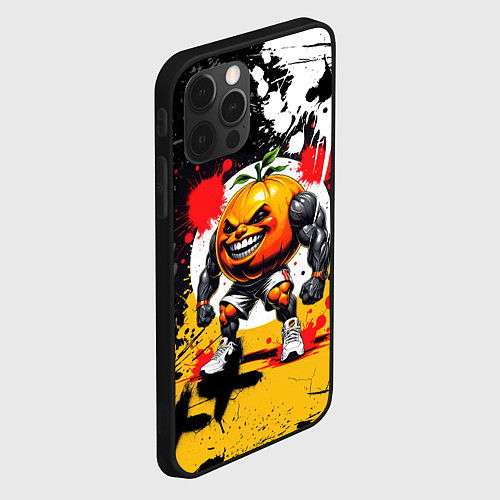 Чехол iPhone 12 Pro Max Итальянские мемы Udin Din Din Dun / 3D-Черный – фото 2