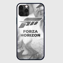 Чехол для iPhone 12 Pro Max Forza Horizon - white gradient, цвет: 3D-черный