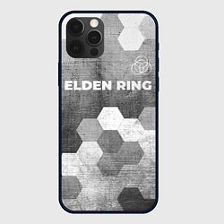 Чехол для iPhone 12 Pro Max Elden Ring - grey gradient посередине, цвет: 3D-черный