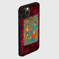 Чехол для iPhone 12 Pro Max Astro в стиле психоделики, цвет: 3D-черный — фото 2