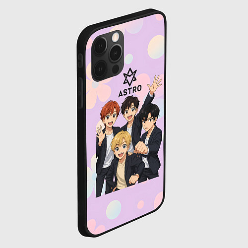 Чехол iPhone 12 Pro Max Astro anime / 3D-Черный – фото 2