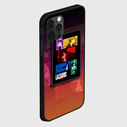 Чехол для iPhone 12 Pro Max Лазарь сериал аниме, цвет: 3D-черный — фото 2