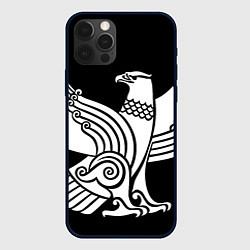 Чехол для iPhone 12 Pro Max Дагестанский орел, цвет: 3D-черный