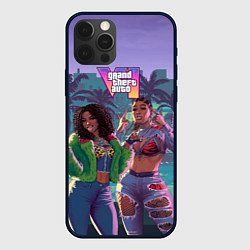Чехол для iPhone 12 Pro Max Риал даймз из Gta 6, цвет: 3D-черный