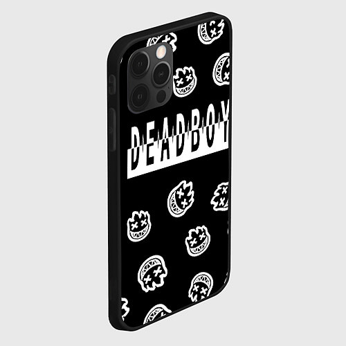 Чехол iPhone 12 Pro Max Deadboy - Bones / 3D-Черный – фото 2
