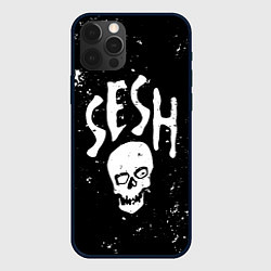 Чехол для iPhone 12 Pro Max Sesh, цвет: 3D-черный