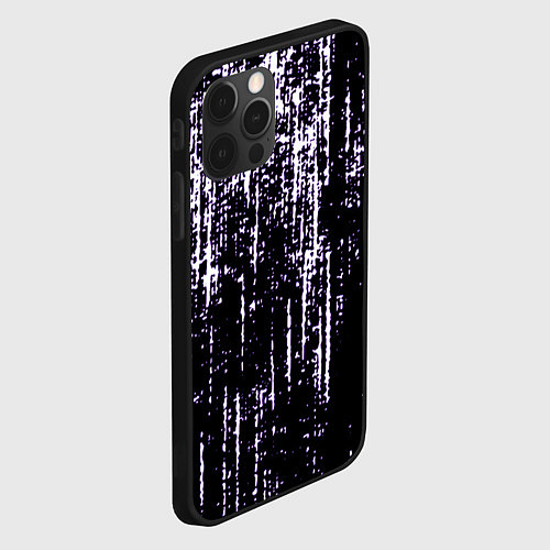 Чехол iPhone 12 Pro Max Shade purple / 3D-Черный – фото 2