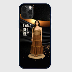 Чехол для iPhone 12 Pro Max Lana Del Rey в ретро платье, цвет: 3D-черный