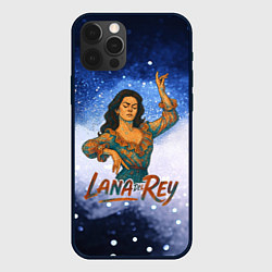Чехол для iPhone 12 Pro Max Lana Del Rey танцует, цвет: 3D-черный