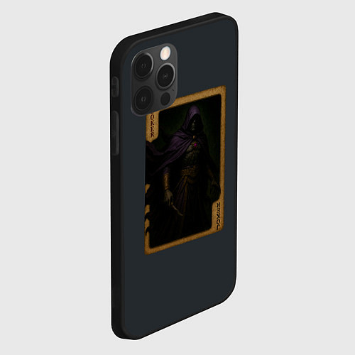 Чехол iPhone 12 Pro Max Кайрос: джокер / 3D-Черный – фото 2