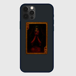 Чехол для iPhone 12 Pro Max Королева воров: дама червей, цвет: 3D-черный