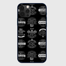 Чехол для iPhone 12 Pro Max Easter holidays, цвет: 3D-черный