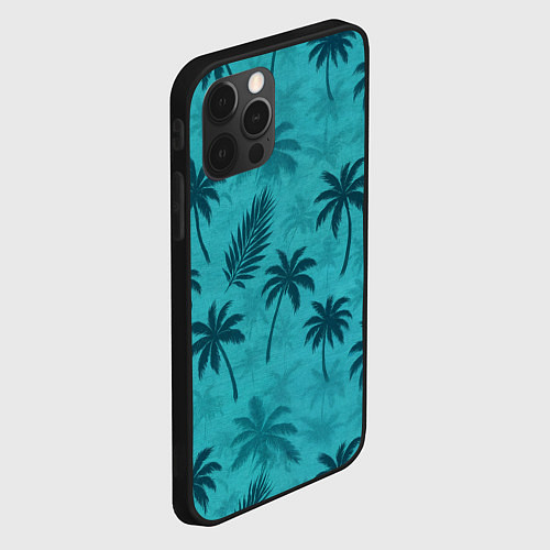 Чехол iPhone 12 Pro Max Гавайский стиль - Томми Версетти / 3D-Черный – фото 2