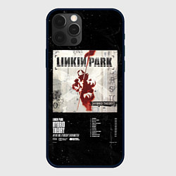 Чехол для iPhone 12 Pro Max Linkin Park, Hybrid Theory, цвет: 3D-черный