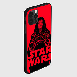 Чехол для iPhone 12 Pro Max Star wars - Darth Sidious, цвет: 3D-черный — фото 2