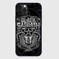 Чехол для iPhone 12 Pro Max Black Sabbath - goat skull, цвет: 3D-черный