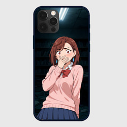 Чехол для iPhone 12 Pro Max Испуганная Сиратори Айра, цвет: 3D-черный