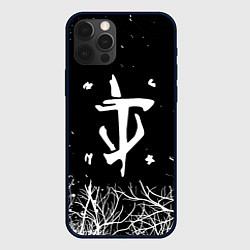 Чехол iPhone 12 Pro Max Doom белые деревья