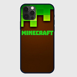 Чехол для iPhone 12 Pro Max Minecraft forever, цвет: 3D-черный
