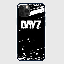 Чехол для iPhone 12 Pro Max Dayz брызги красок, цвет: 3D-черный