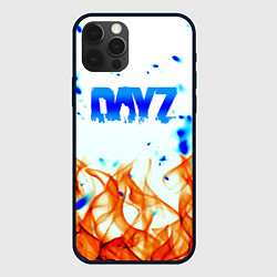 Чехол iPhone 12 Pro Max Dayz огненное пламя