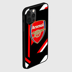 Чехол для iPhone 12 Pro Max Arsenal geometry steel, цвет: 3D-черный — фото 2