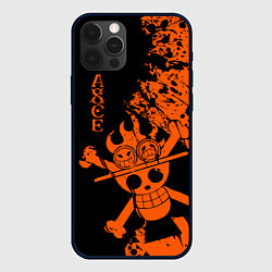Чехол для iPhone 12 Pro Max One Piece - Ace, цвет: 3D-черный