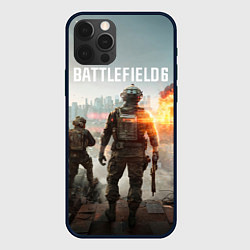 Чехол для iPhone 12 Pro Max Битва за Бруклин из Battlefield 6, цвет: 3D-черный