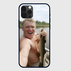 Чехол для iPhone 12 Pro Max Здоровенный Йаааазь мем, цвет: 3D-черный