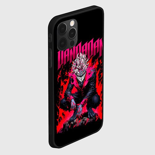Чехол iPhone 12 Pro Max Дандадан Окарун / 3D-Черный – фото 2