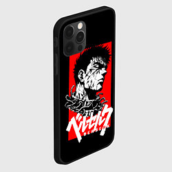 Чехол для iPhone 12 Pro Max Берсерк аниме, цвет: 3D-черный — фото 2