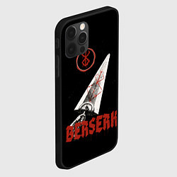 Чехол для iPhone 12 Pro Max Меч Берсерка, цвет: 3D-черный — фото 2