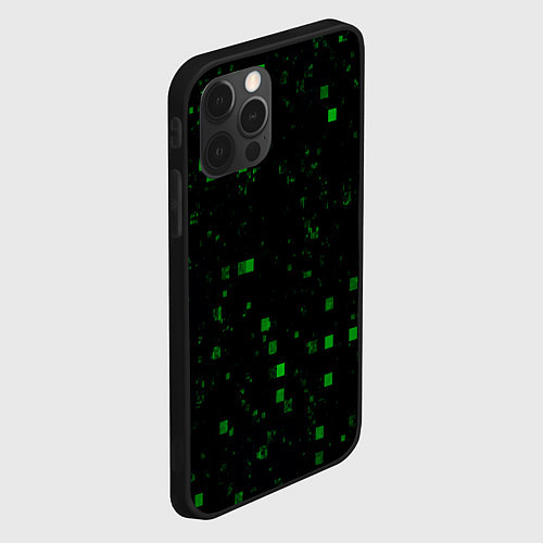 Чехол iPhone 12 Pro Max Color green khaki / 3D-Черный – фото 2
