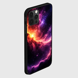 Чехол для iPhone 12 Pro Max Фантастические космические туманы, цвет: 3D-черный — фото 2