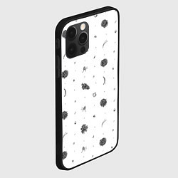Чехол для iPhone 12 Pro Max Шишки из Бузулукского бора, цвет: 3D-черный — фото 2