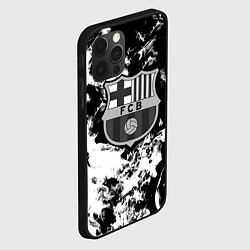 Чехол для iPhone 12 Pro Max Juventus белый дым, цвет: 3D-черный — фото 2