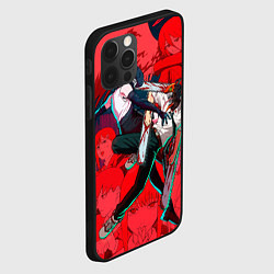 Чехол для iPhone 12 Pro Max Битва с Резе Человек бензопила, цвет: 3D-черный — фото 2