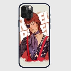 Чехол iPhone 12 Pro Max David Bowie Rebel Rebel