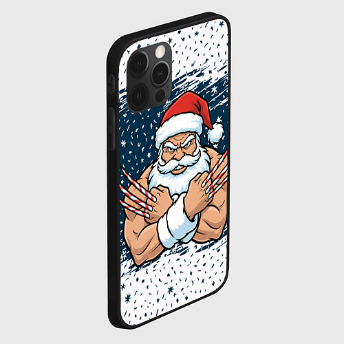 Чехол iPhone 12 Pro Max Сантамаха / 3D-Черный – фото 2