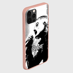 Чехол для iPhone 12 Pro Max Slipknot, цвет: 3D-светло-розовый — фото 2