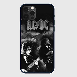 Чехол для iPhone 12 Pro Max AC/DC, цвет: 3D-черный