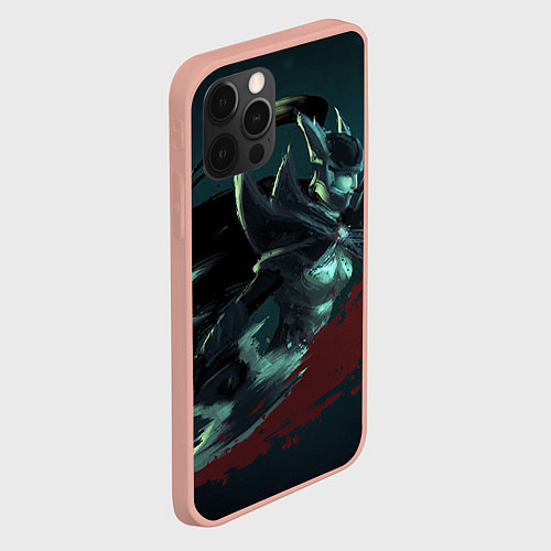 Чехол iPhone 12 Pro Max Phantom Assassin / 3D-Светло-розовый – фото 2