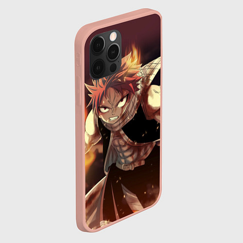 Чехол iPhone 12 Pro Max Fairy tail / 3D-Светло-розовый – фото 2