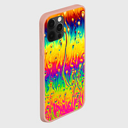 Чехол для iPhone 12 Pro Max Tie dye, цвет: 3D-светло-розовый — фото 2