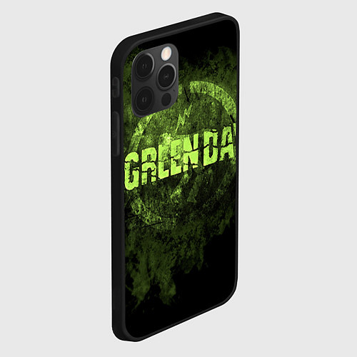 Чехол iPhone 12 Pro Max Green Day: Acid Voltage / 3D-Черный – фото 2