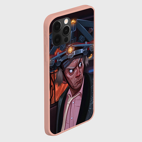 Чехол iPhone 12 Pro Max Emmett Lathrop Brown / 3D-Светло-розовый – фото 2